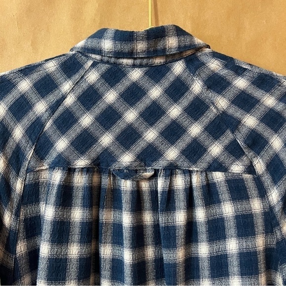Urban Outfitters | BDG Keanu Plaid Flannel Oversized Button Down Shirt Size S - Picture 11 of 13